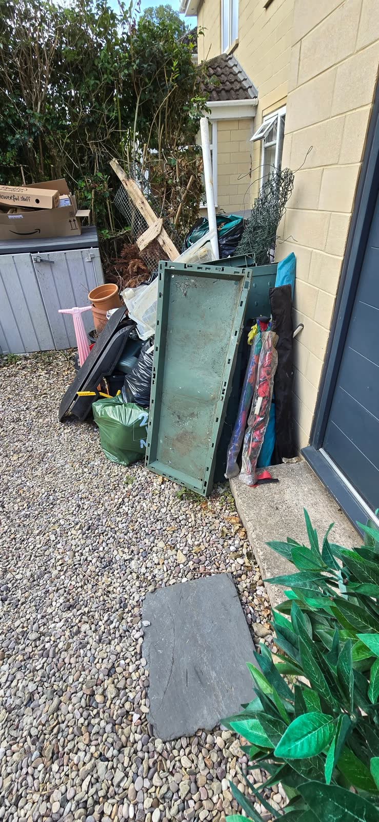 Bath Household and Outdoor Waste Clearance before clearance
