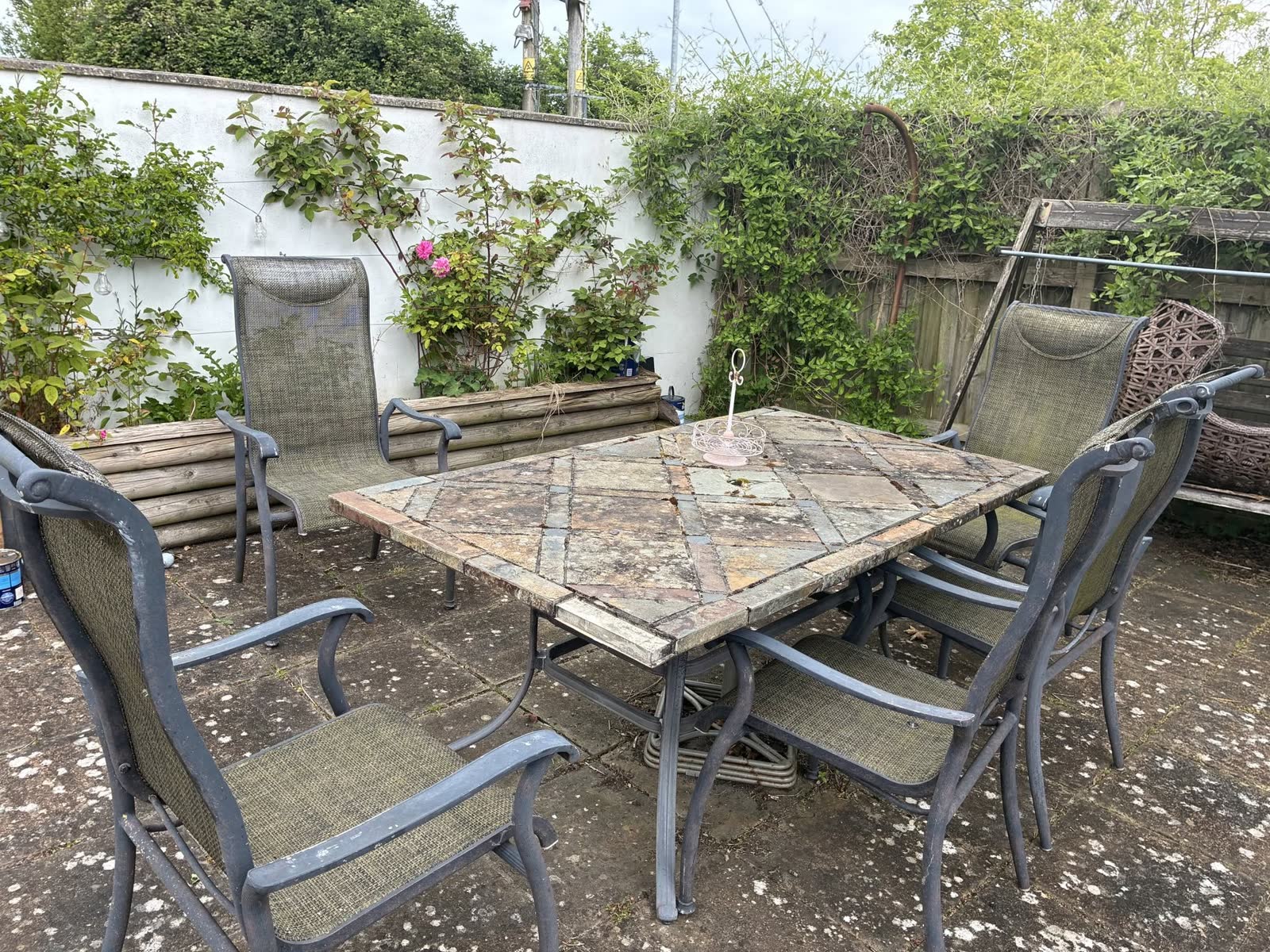 Castle Cary Garden Waste and Item Clearance before clearance