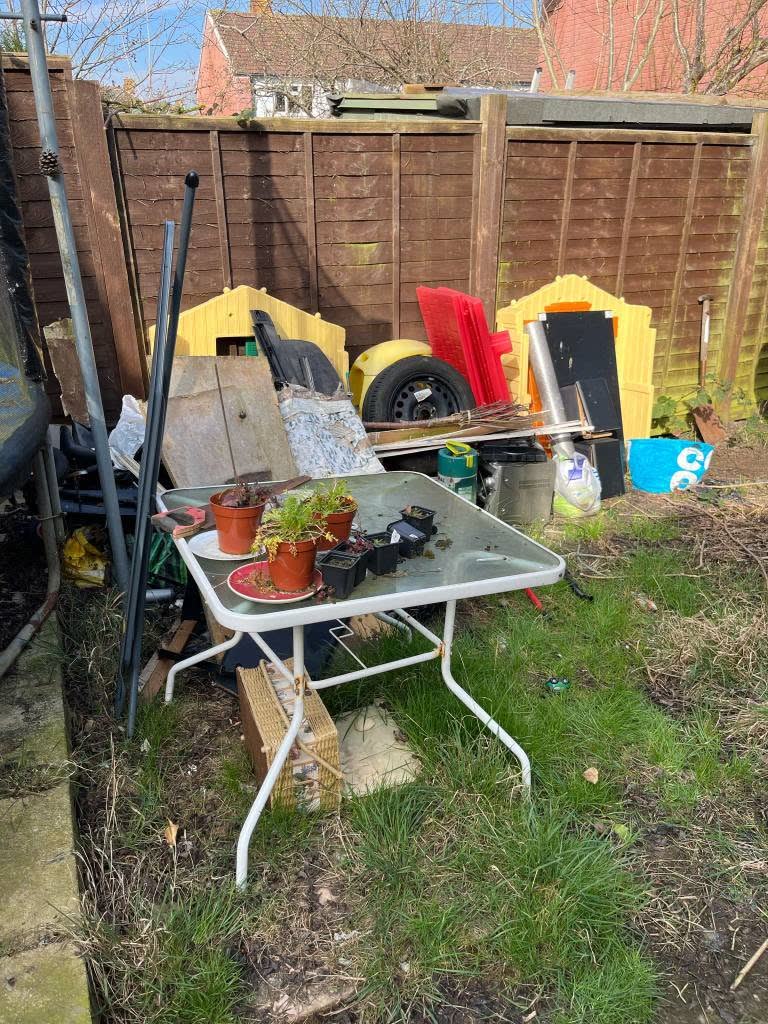 Family Garden Waste Clearance for Summer before clearance