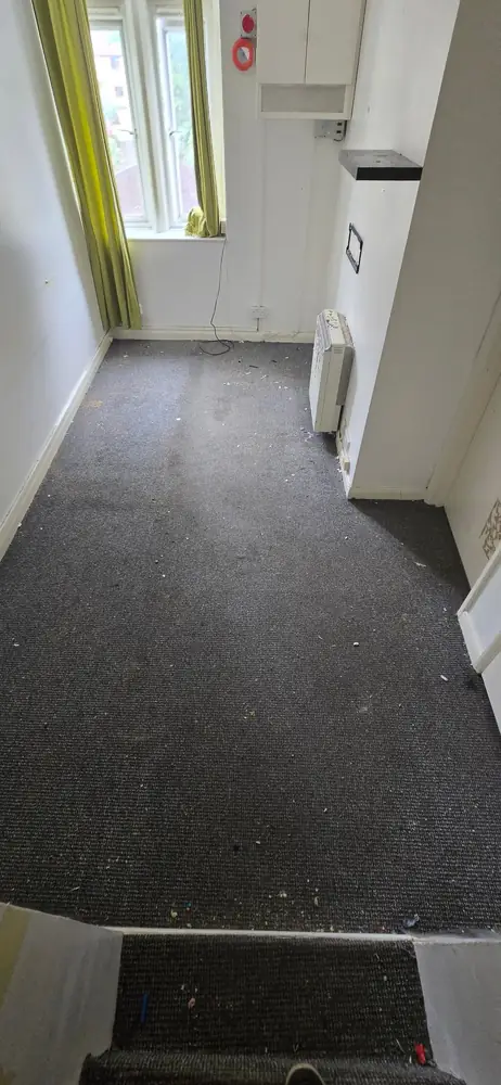 Room clear-out after