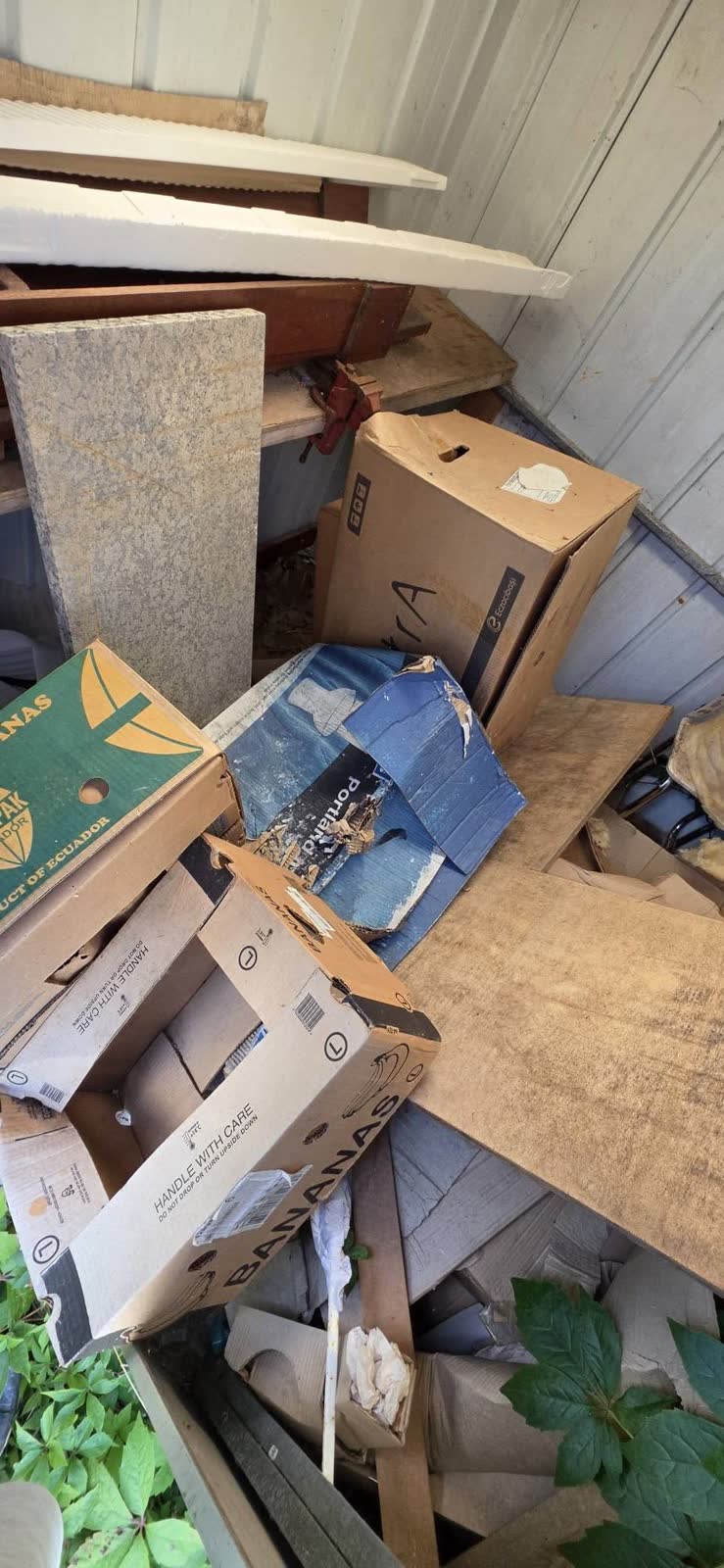 Cardboard, Timber and Shed Contents Clearance project photo 6
